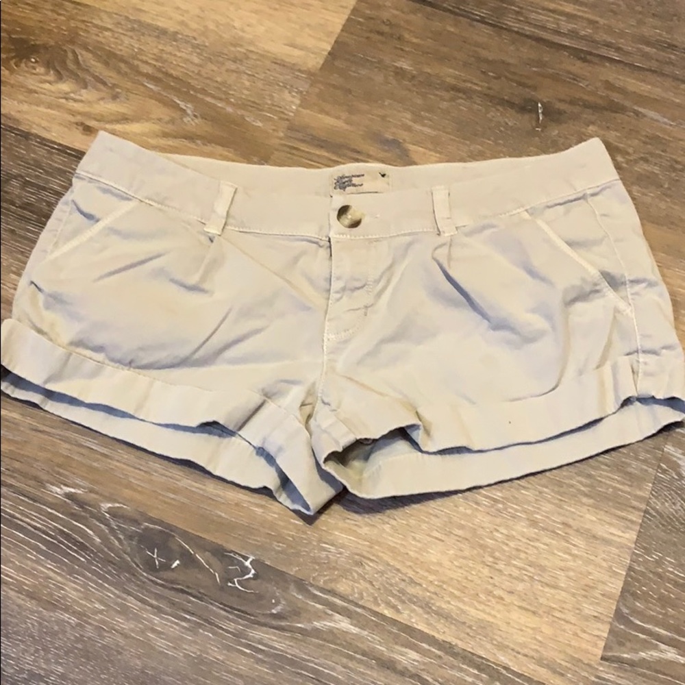 American Eagle Khaki Shorts